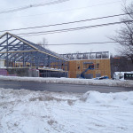 Marble Mill Construction in Manchester, Vermont