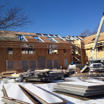 Marble Mill Construction in Manchester, Vermont