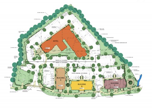 High Ridge Site Plan, Manchester VT